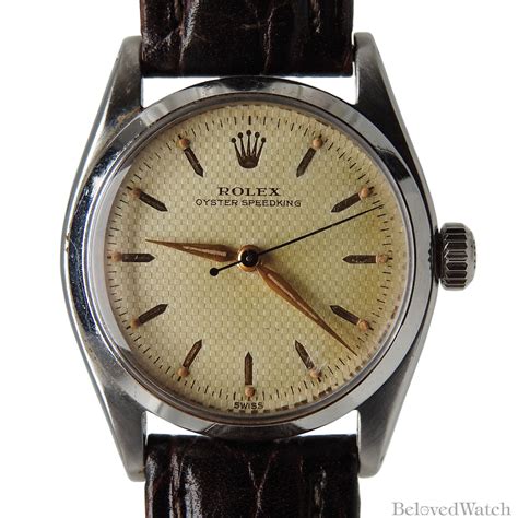 rolex oyster speedking 6420|bob's rolex 6420.